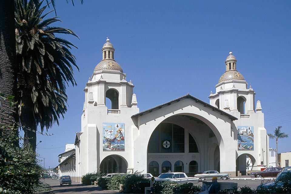 Santa Fe Depot - San Diego, California - September, 1970 