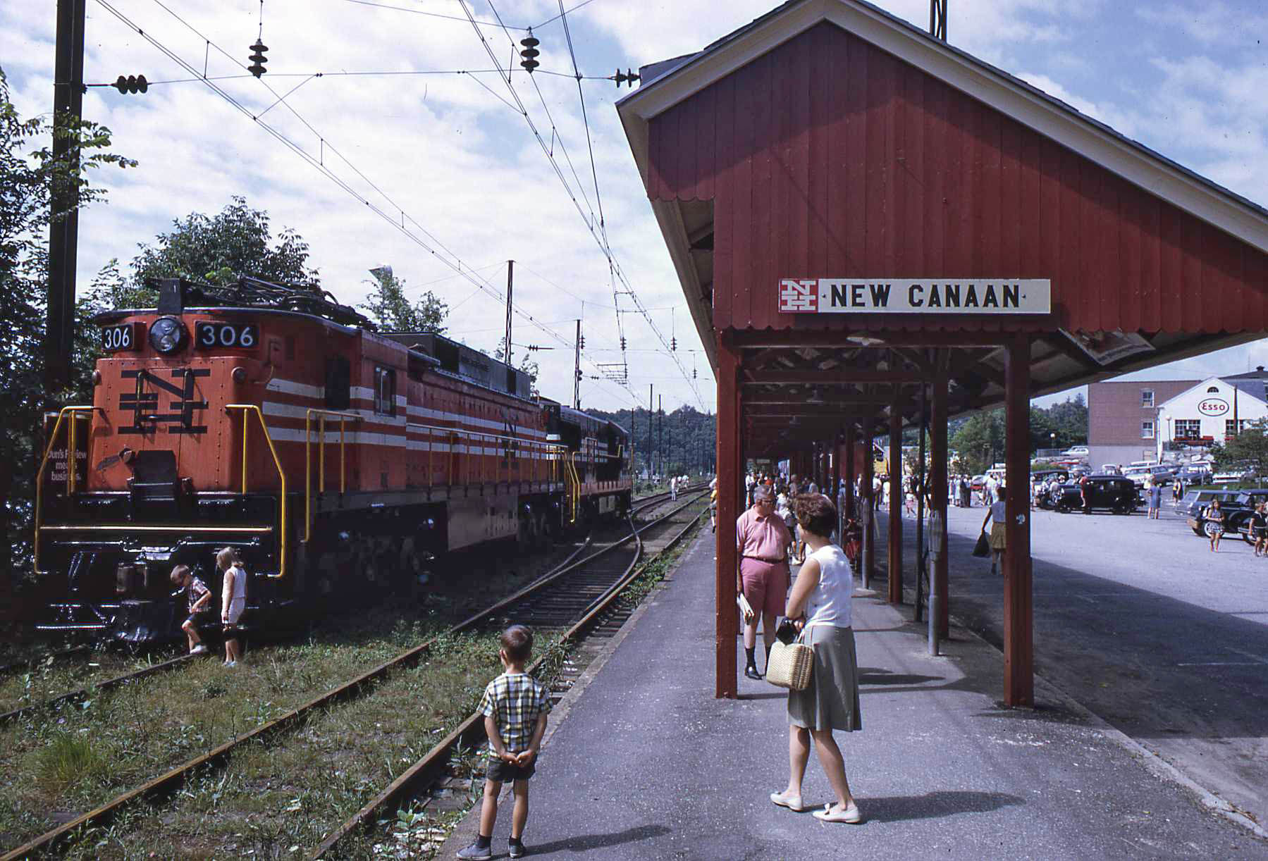 Main Station - New Canaan, Connecticut - 1968