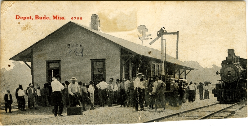 From Depot, Bude, Miss. Sysid 92294. Scanned as tiff in 2008/11/03 by MDAH. Credit: Courtesy of the Mississippi Department of Archives and History