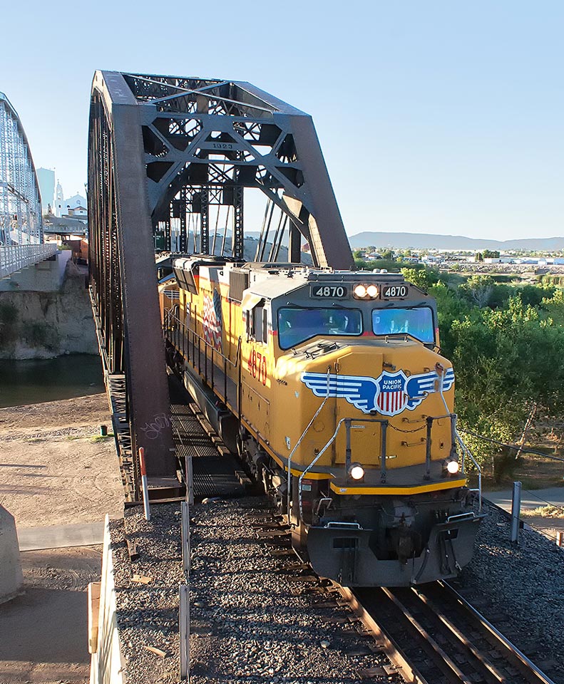 Eastbound off bridge - Yuma, Arizona