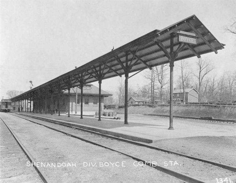 Railroad Town Boyce, Virginia The Trackside Photographer